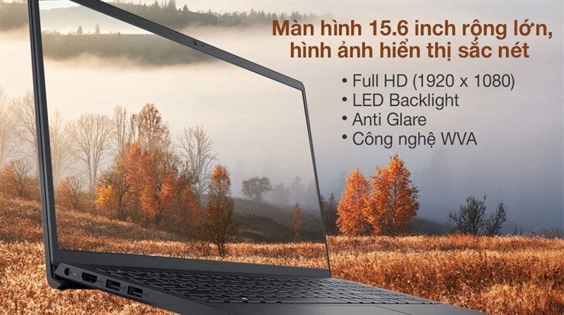 Máy được trang bị màn hình chống chói Anti Glare bảo vệ thị giác người xem trước những nơi có ánh sáng xanh độc hại