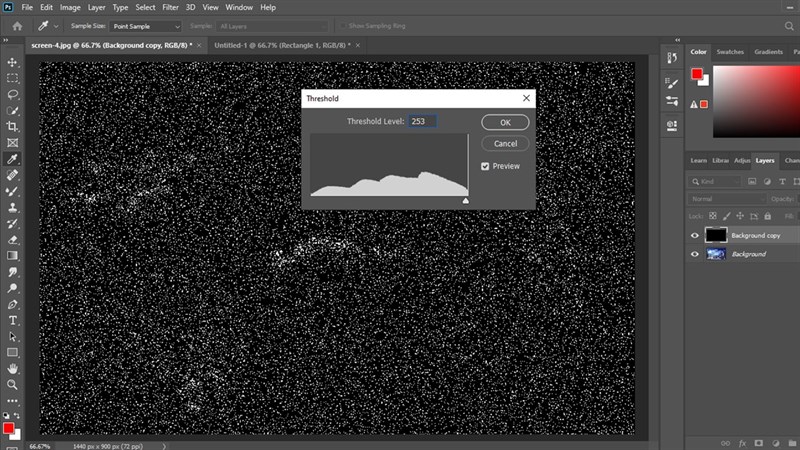 Cách tạo tuyết trong Photoshop Cách tạo tuyết trong Photoshop
