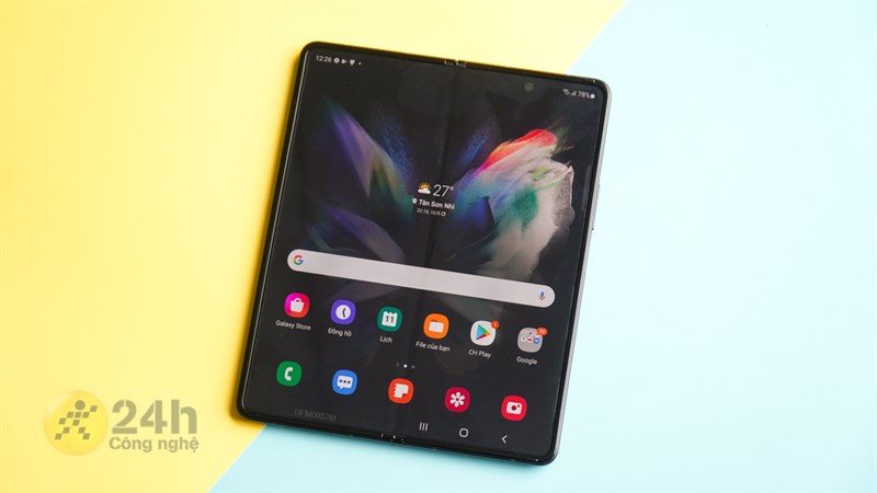 Galaxy Z Fold3 5G chắc chắn là chiếc smartphone màn hình gập cho trải nghiệm giải trí đỉnh nhất. Galaxy Z Fold3 5G chắc chắn là chiếc smartphone màn hình gập cho trải nghiệm giải trí đỉnh nhất.