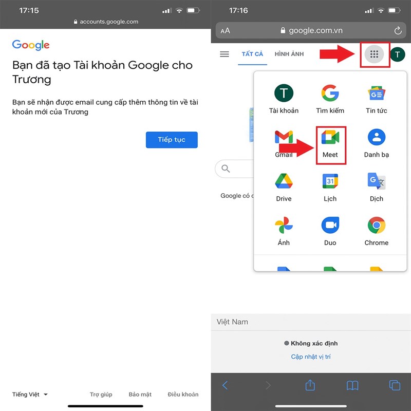 Tạo tài khoản Gmail cho con Tạo tài khoản Gmail cho con