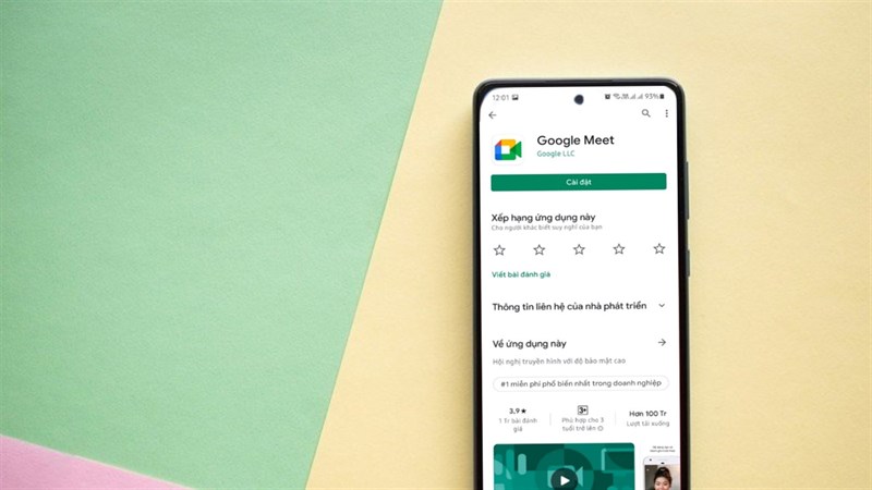 Cách tải Google Meet trên điện thoại Android