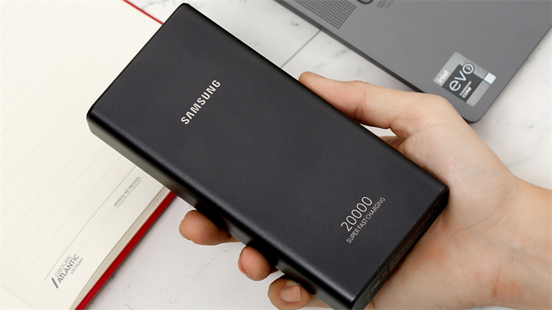 Pin sạc dự phòng Polymer 20.000 mAh Type C PD Samsung EB-P5300 Pin sạc dự phòng Polymer 20.000 mAh Type C PD Samsung EB-P5300