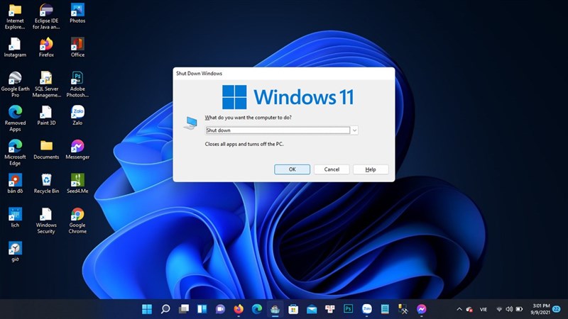 cách tắt máy tính trên Windows 11 cách tắt máy tính trên Windows 11