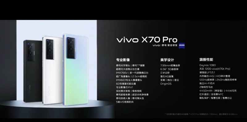 Vivo X70 Pro Vivo X70 Pro