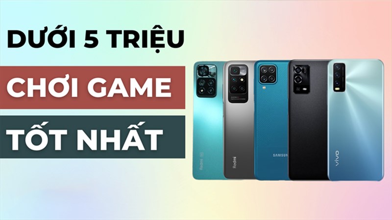 Tìm mua điện thoại chơi game tốt trong tầm giá dưới 5 triệu tại TGDĐ thì chớ nên bỏ qua 5 'ứng viên' có màn hình lớn, pin trâu này!