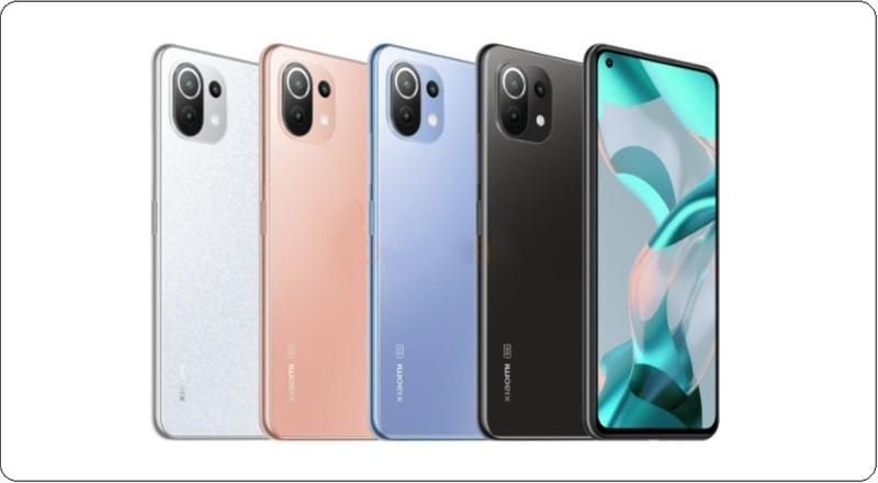 Render Xiaomi 11 Lite 5G NE