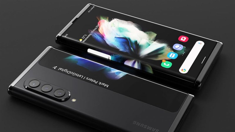 Những hình ảnh render về thiết kế của Galaxy Z Slide 