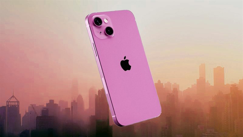 Lộ concept iPhone 13 màu hồng cực đẹp, kỳ này thì 'hết nước chấm'