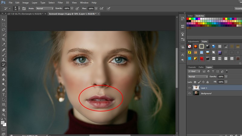Cách làm mịn da trong Photoshop Cách làm mịn da trong Photoshop