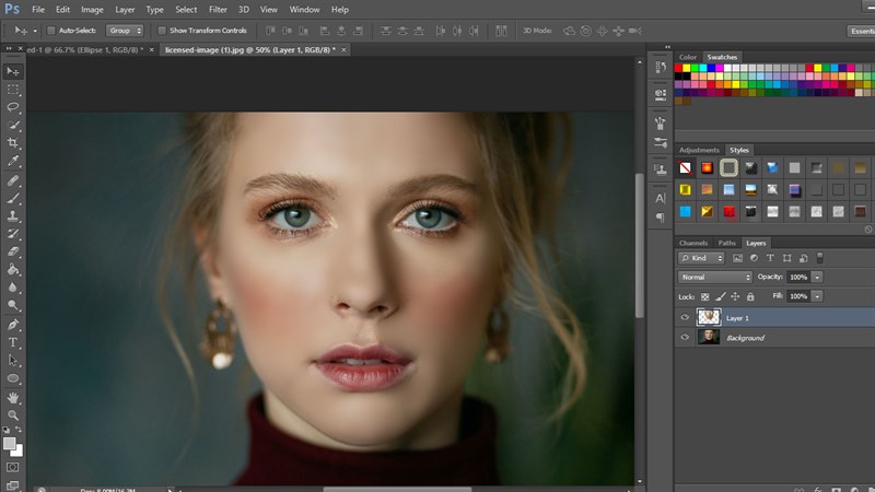 Cách làm mịn da trong Photoshop Cách làm mịn da trong Photoshop