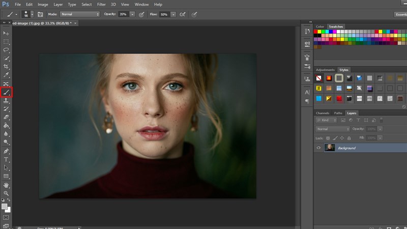 Cách làm mịn da trong Photoshop Cách làm mịn da trong Photoshop