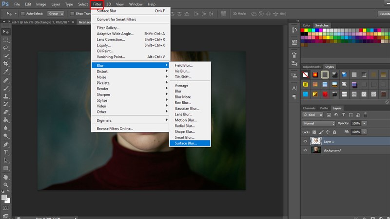 Cách làm mịn da trong Photoshop Cách làm mịn da trong Photoshop