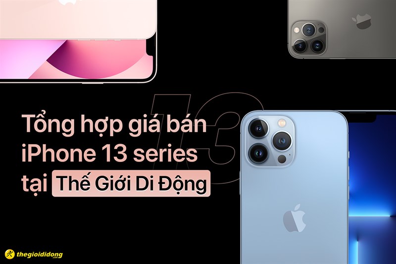 Giá bán chính hãng iPhone 13 tại Việt Nam