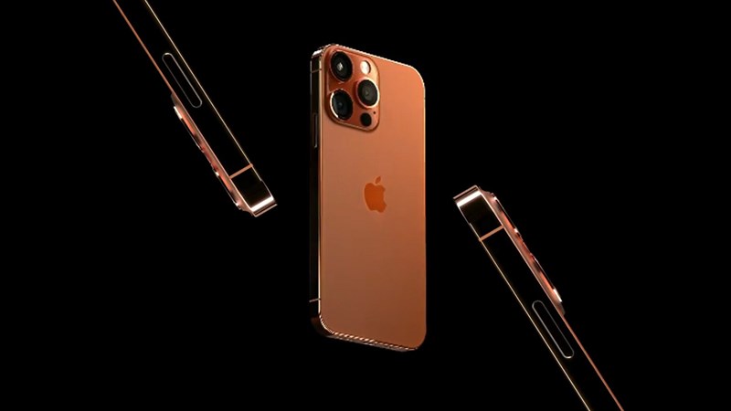 iPhone 13 Pro màu cam cực cuốn hút xuất hiện trong video concept mới iPhone 13 Pro màu cam cực cuốn hút xuất hiện trong video concept mới