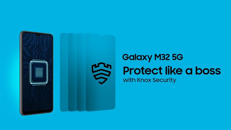 Galaxy M32 5G cũng hỗ trợ công cụ bảo mật Knox Security. Galaxy M32 5G cũng hỗ trợ công cụ bảo mật Knox Security.