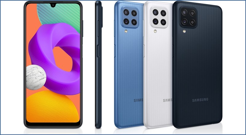 Tổng quan thiết kế Galaxy M22 Tổng quan thiết kế Galaxy M22