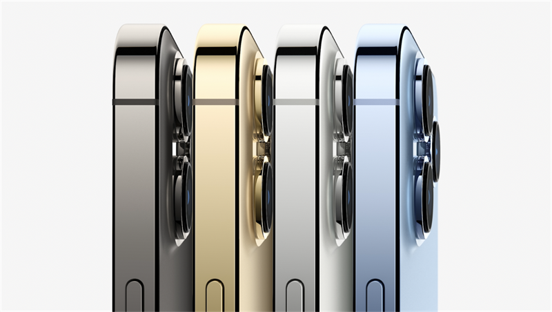 Các tùy chọn màu sắc của iPhone 13 Pro Max. Nguồn: Apple. Các tùy chọn màu sắc của iPhone 13 Pro Max. Nguồn: Apple.