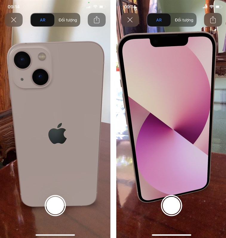 Cách xem iPhone 13 bằng AR