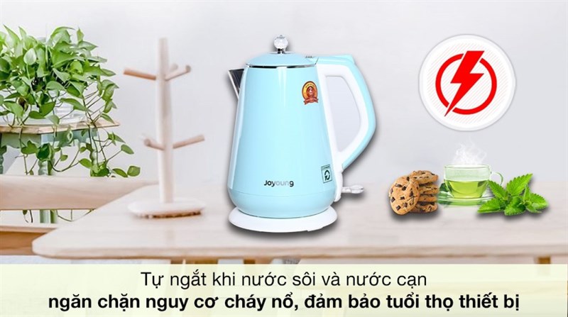 Bình siêu tốc Joyoung 1.5 lít K15-F628 Bình siêu tốc Joyoung 1.5 lít K15-F628