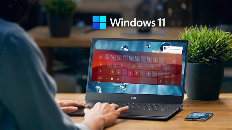 cách thay đổi kích thước bàn phím ảo máy tính trên Windows 11