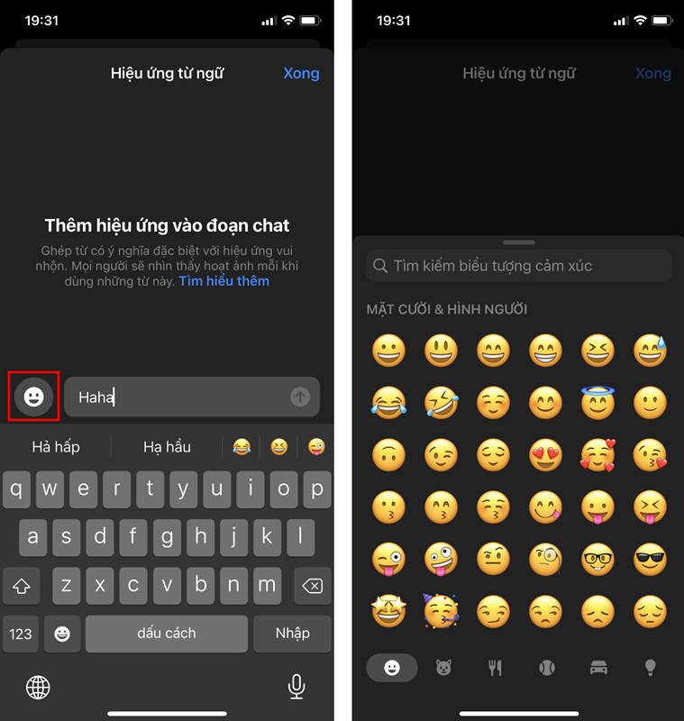 Cách gửi tin nhắn có hiệu ứng từ ngữ trên Messenger Cách gửi tin nhắn có hiệu ứng từ ngữ trên Messenger