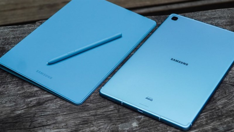 galaxy tab S6 lite thiết kế đẹp mắt