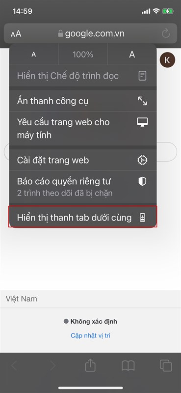 cách thay đổi vị trí thanh địa chỉ trong Safari iOS 15 cách thay đổi vị trí thanh địa chỉ trong Safari iOS 15