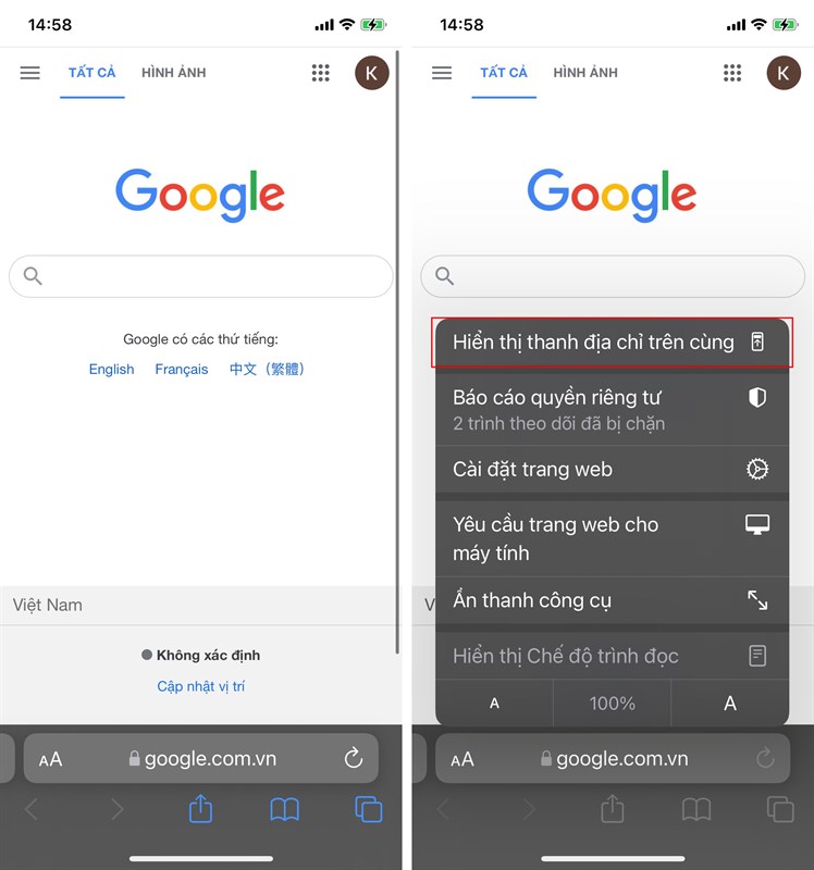 cách thay đổi vị trí thanh địa chỉ trong Safari iOS 15 cách thay đổi vị trí thanh địa chỉ trong Safari iOS 15
