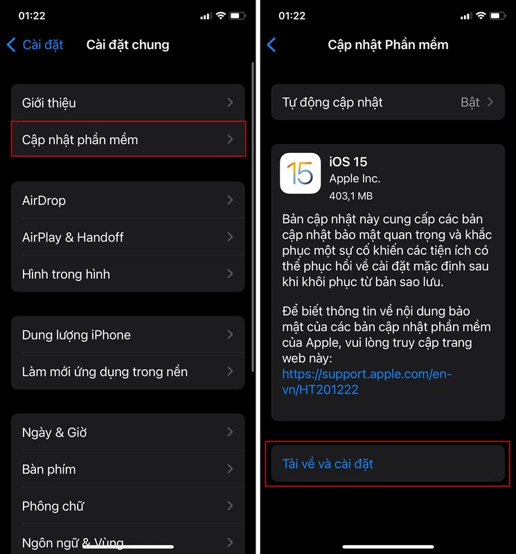 cập nhật iOS 15 chính thức cập nhật iOS 15 chính thức