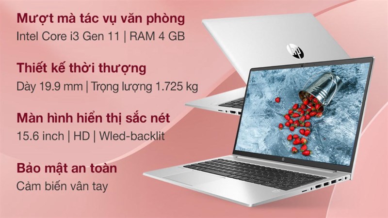 cấu hình Laptop HP Probook 450 G8 i3