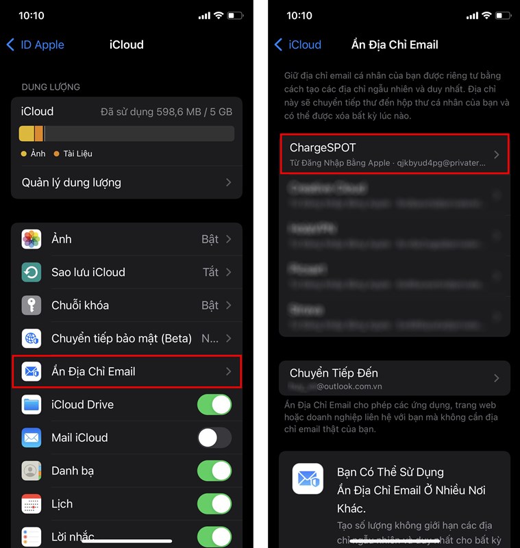 Cách ẩn địa chỉ Email trên iOS 15 Cách ẩn địa chỉ Email trên iOS 15