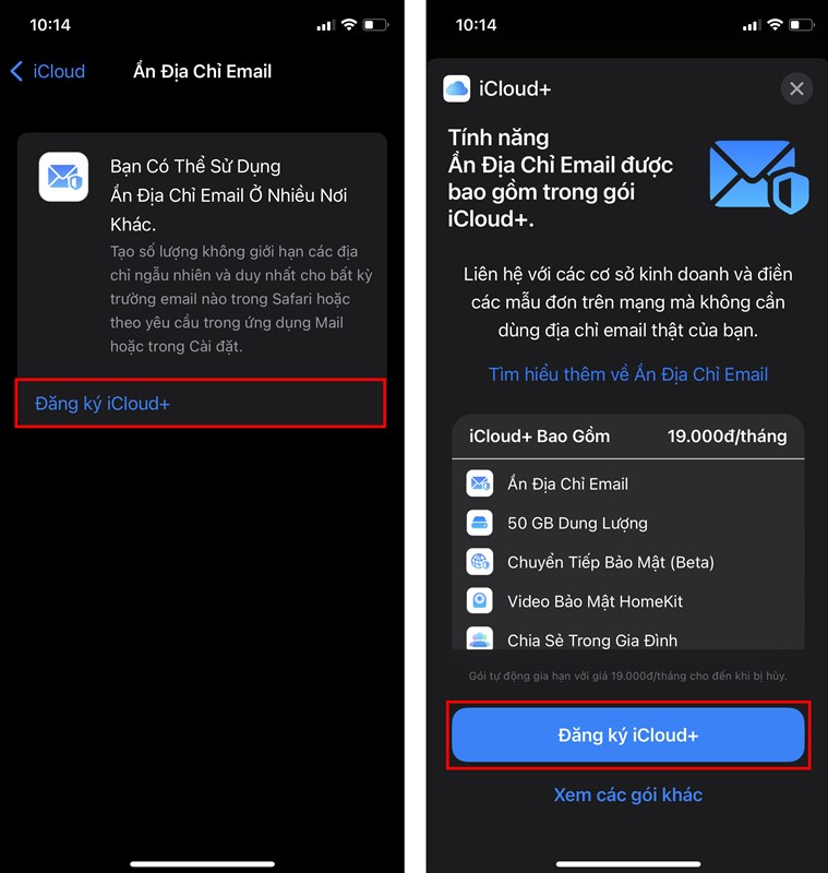 Cách ẩn địa chỉ Email trên iOS 15 Cách ẩn địa chỉ Email trên iOS 15
