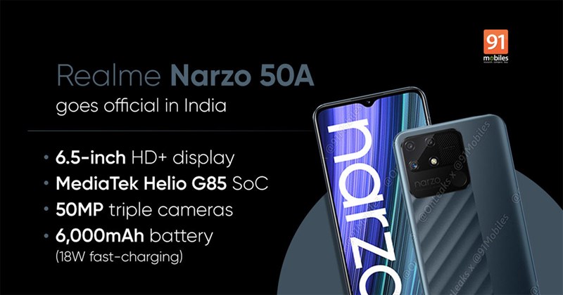 Realme Narzo 50A