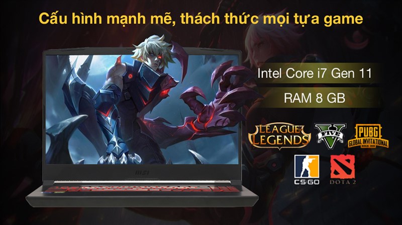 MSI Katana Gaming GF66 11UC MSI Katana Gaming GF66 11UC
