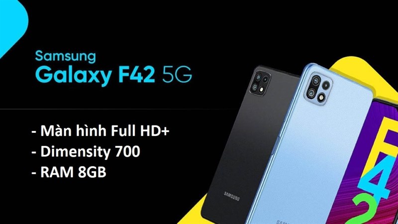 Thêm nhiều thông số kỹ thuật của Galaxy F42 5G được tiết lộ: Màn hình Full HD+, chip Dimensity 700 và RAM 8GB