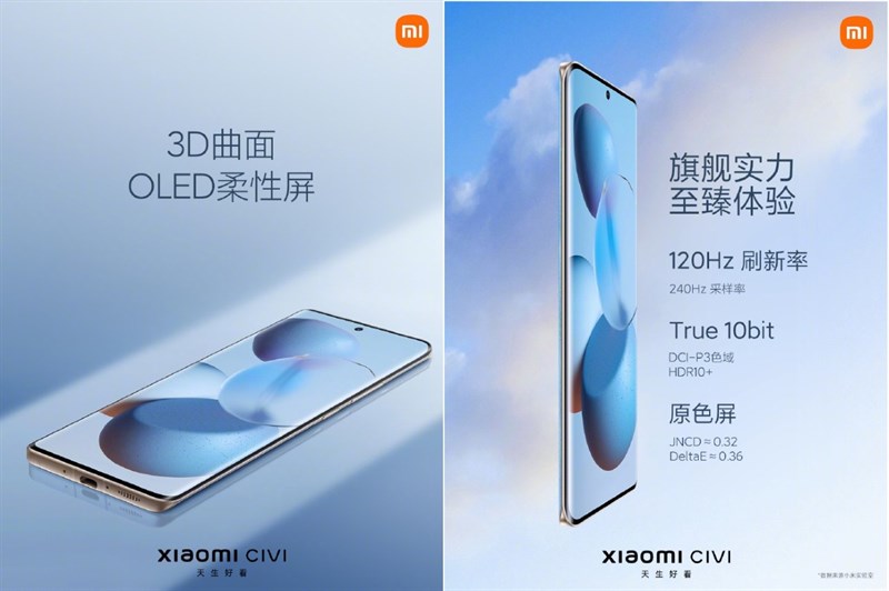 Xiaomi CIVI màn hình Xiaomi CIVI màn hình