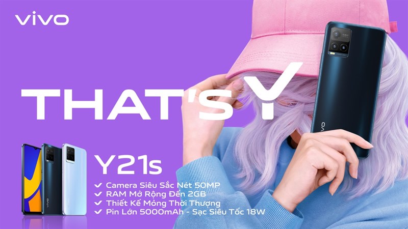 Vivo Y21s chính thức được bán ra, đi kèm là hotsale giảm đến 400K Vivo Y21s chính thức được bán ra, đi kèm là hotsale giảm đến 400K