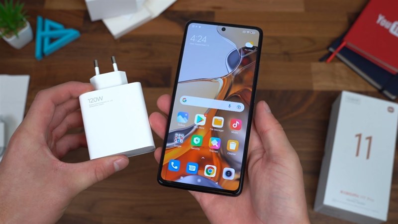 Xiaomi 11T Pro sở hữu viên pin dung lượng 5.000 mAh.