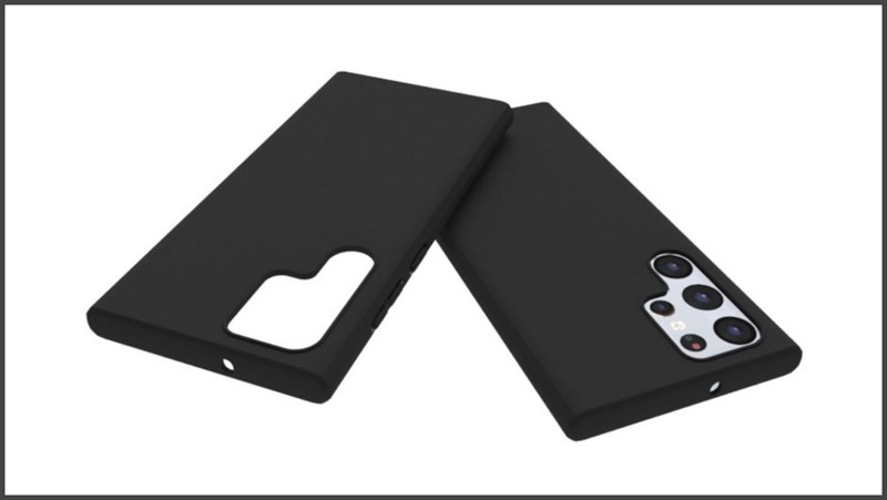 Chiếc ốp lưng này có thiết kế tương tự các hình ảnh render Galaxy S22 Ultra trước đó Chiếc ốp lưng này có thiết kế tương tự các hình ảnh render Galaxy S22 Ultra trước đó