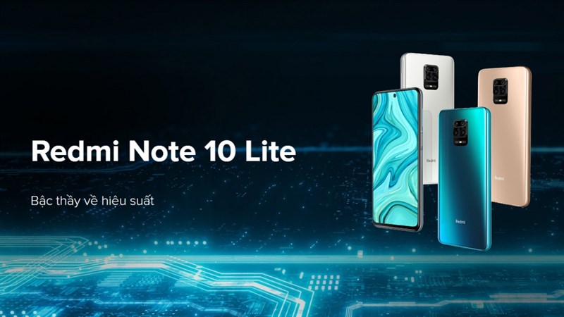 Redmi Note 10 Lite ra mắt Redmi Note 10 Lite ra mắt