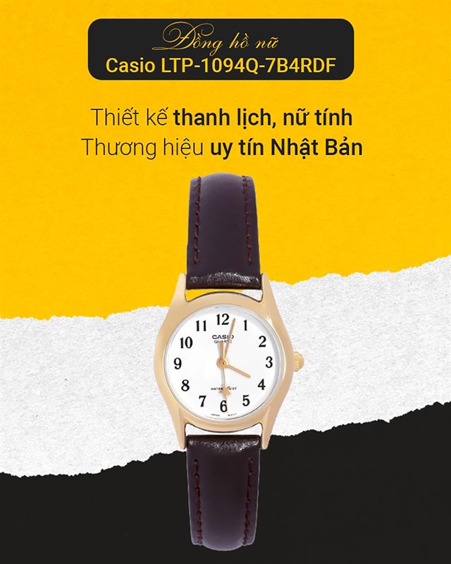 Đồng hồ nữ Casio LTP-1094Q-7B4RDF