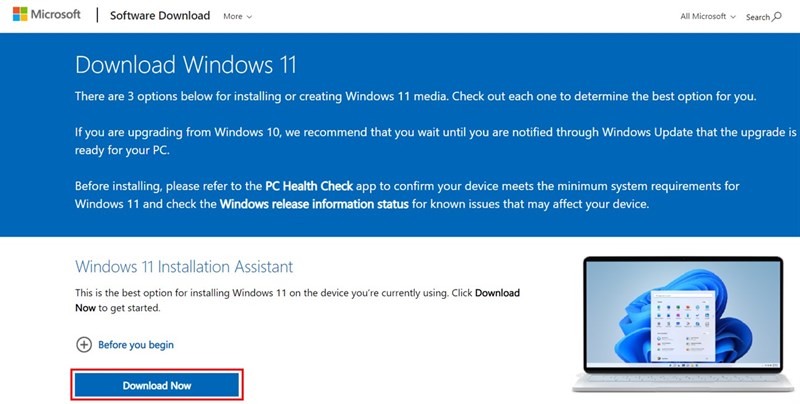 Cách cập nhật Windows 11 chính thức Cách cập nhật Windows 11 chính thức