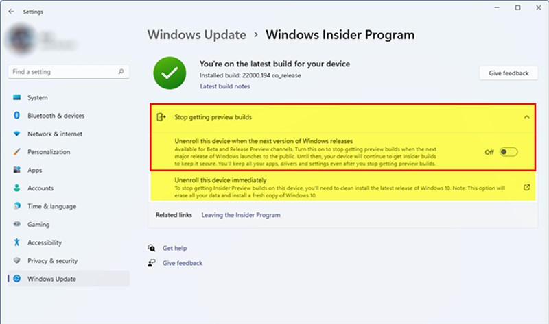 Cách cập nhật Windows 11 chính thức Cách cập nhật Windows 11 chính thức