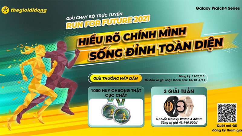 Phát động giải chạy bộ trực tuyến Run For Future 2021