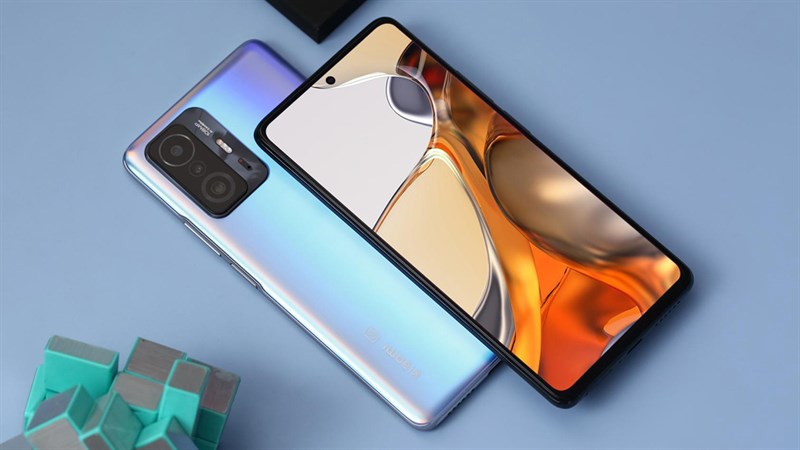 Xiaomi 11T màu xanh trông rất là nổi bật và đẹp mắt