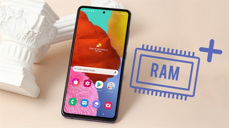 Tính năng RAM Plus đã xuất hiện trên Galaxy A52