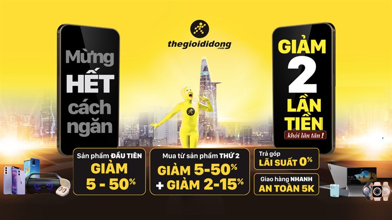 Mừng hết cách ngăn, TGDĐ giảm sập sàn đến 2 lần tiền cho loạt sản phẩm Mừng hết cách ngăn, TGDĐ giảm sập sàn đến 2 lần tiền cho loạt sản phẩm