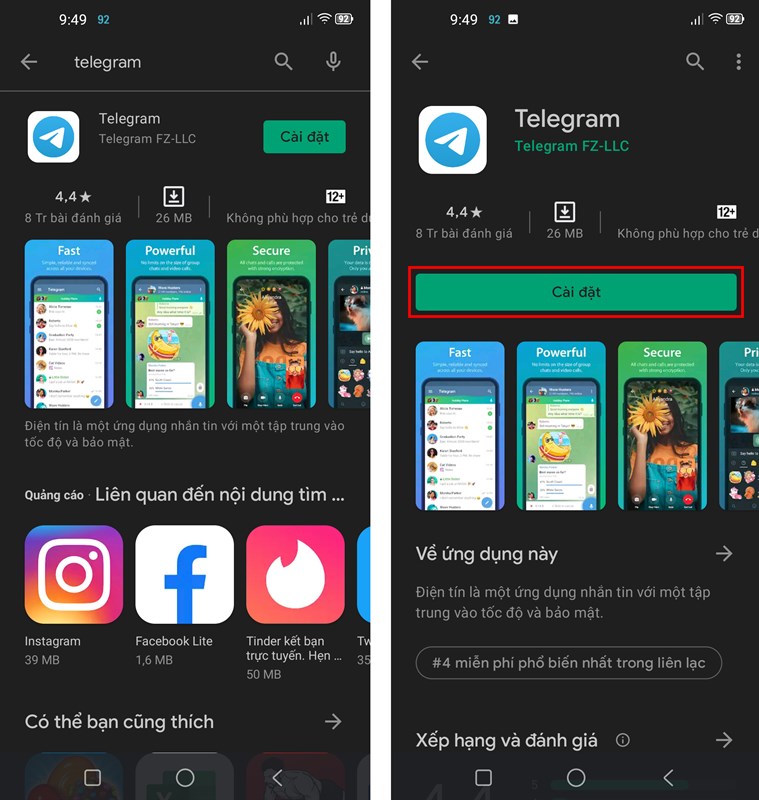 Cách đổi hình nền trên Telegram Cách đổi hình nền trên Telegram