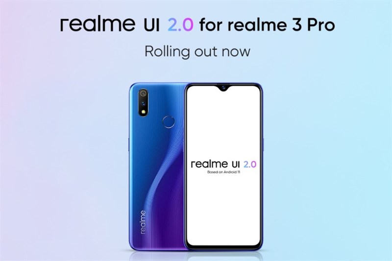 Realme 3 Pro được cập nhật Android 11 (Realme UI 2.0)