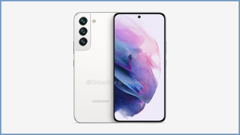Galaxy S22 lộ ảnh render Galaxy S22 lộ ảnh render